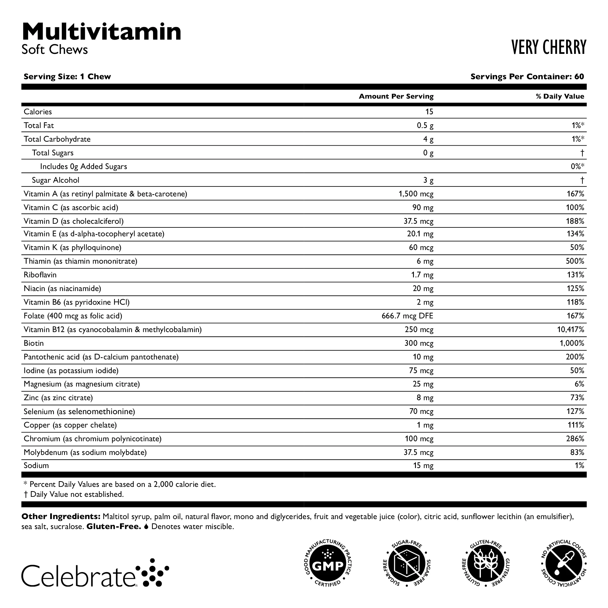 Bariatrisches Multivitamin ohne Eisen, Kaubonbons / Soft Chews - Image 12