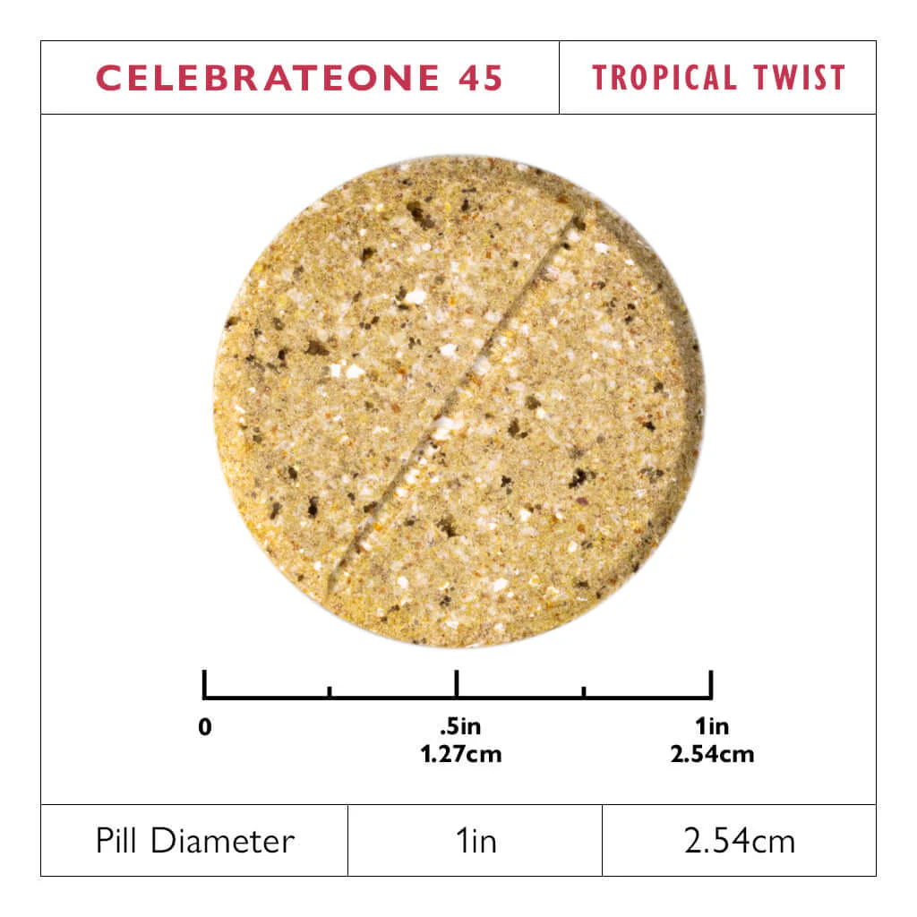CelebrateONE 45 Einmal täglich bariatrisches Multivitamin mit Eisen, Kautabletten - Image 3