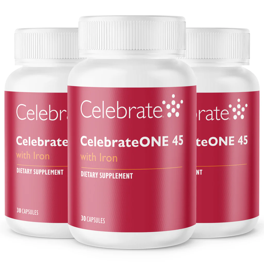 CelebrateONE 45 einmal täglich bariatrisches Multivitamin mit Eisen, Kapseln - Image 4