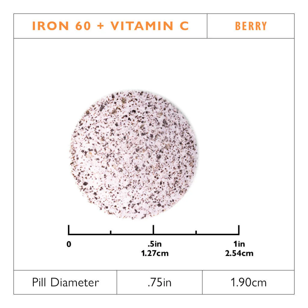 Eisen 60 mg + Vitamin C, Kautabletten, Berry - Image 3