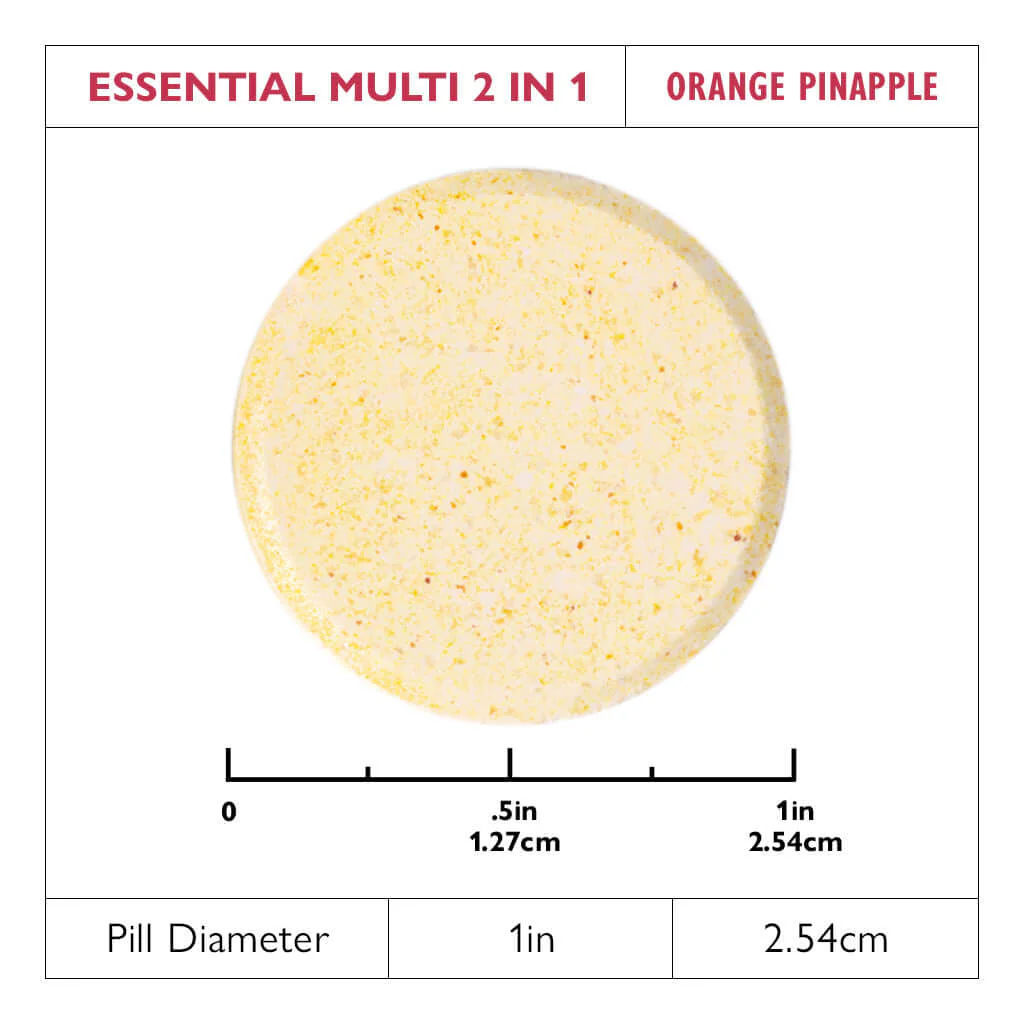 Essential Multi 2 in 1 Multivitamin mit Kalzium, Kautabletten - Image 3
