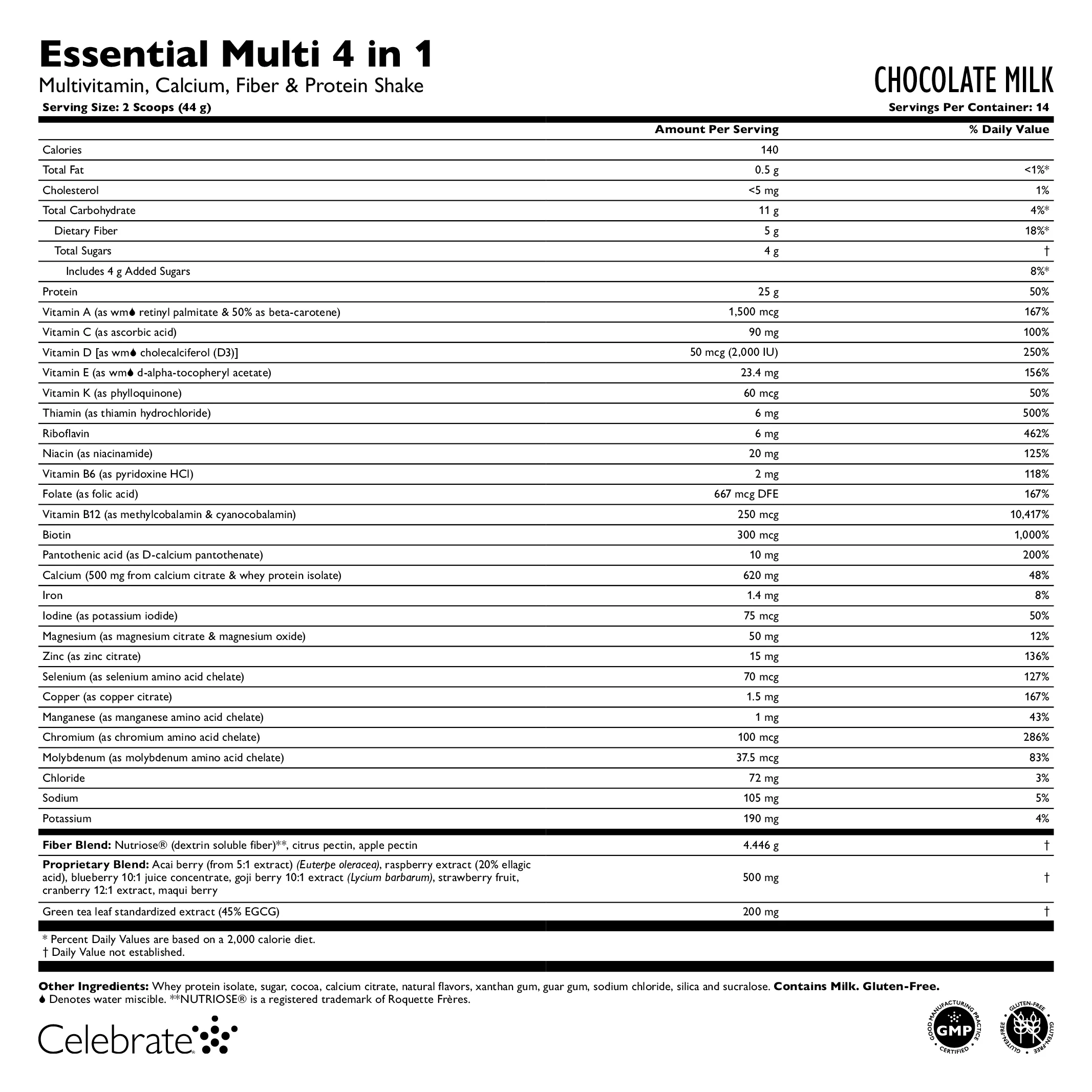 Essential Multi 4 in 1 Multivitamin mit Kalzium + Protein, Pulver - Image 5