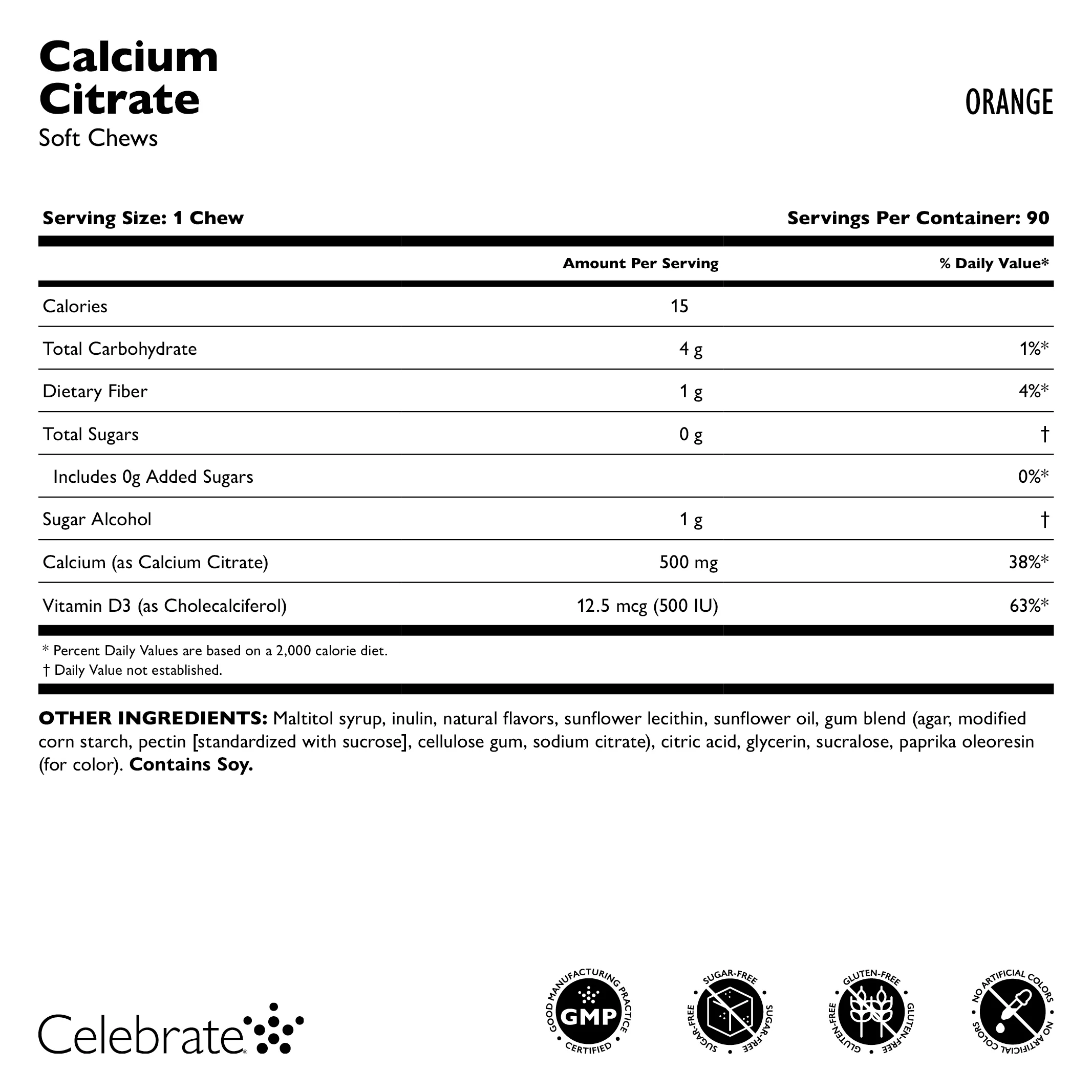 Kalziumzitrat, Kaubonbons / Soft Chews - Image 23