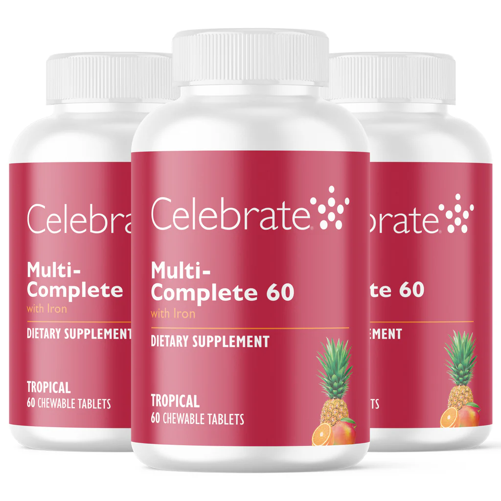 Multi-Complete 60 Bariatrisches Multivitamin mit Eisen, Kautabletten, Tropical - Image 4
