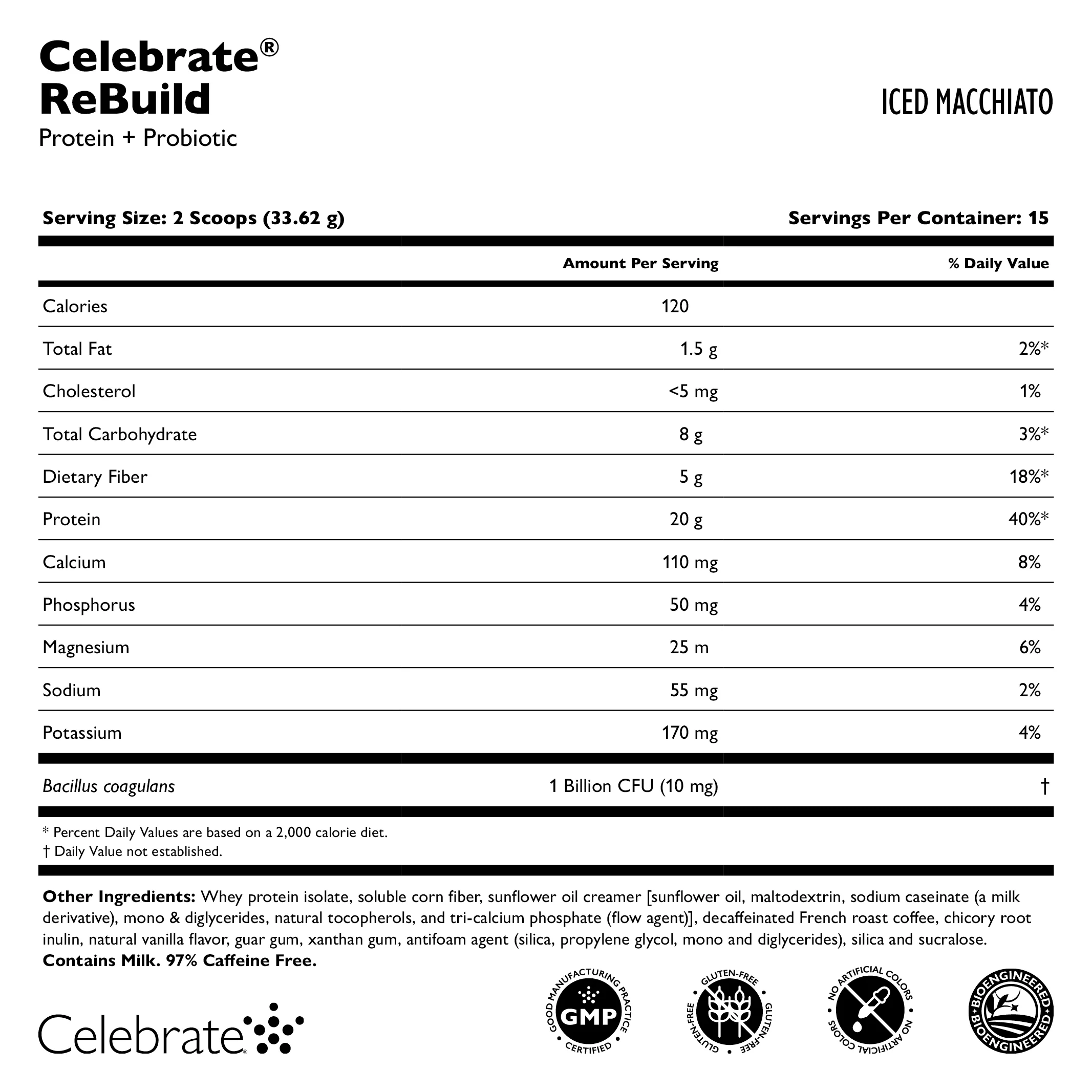 Celebrate® ReBuild Protein + Probiotikum, Pulver - Image 11